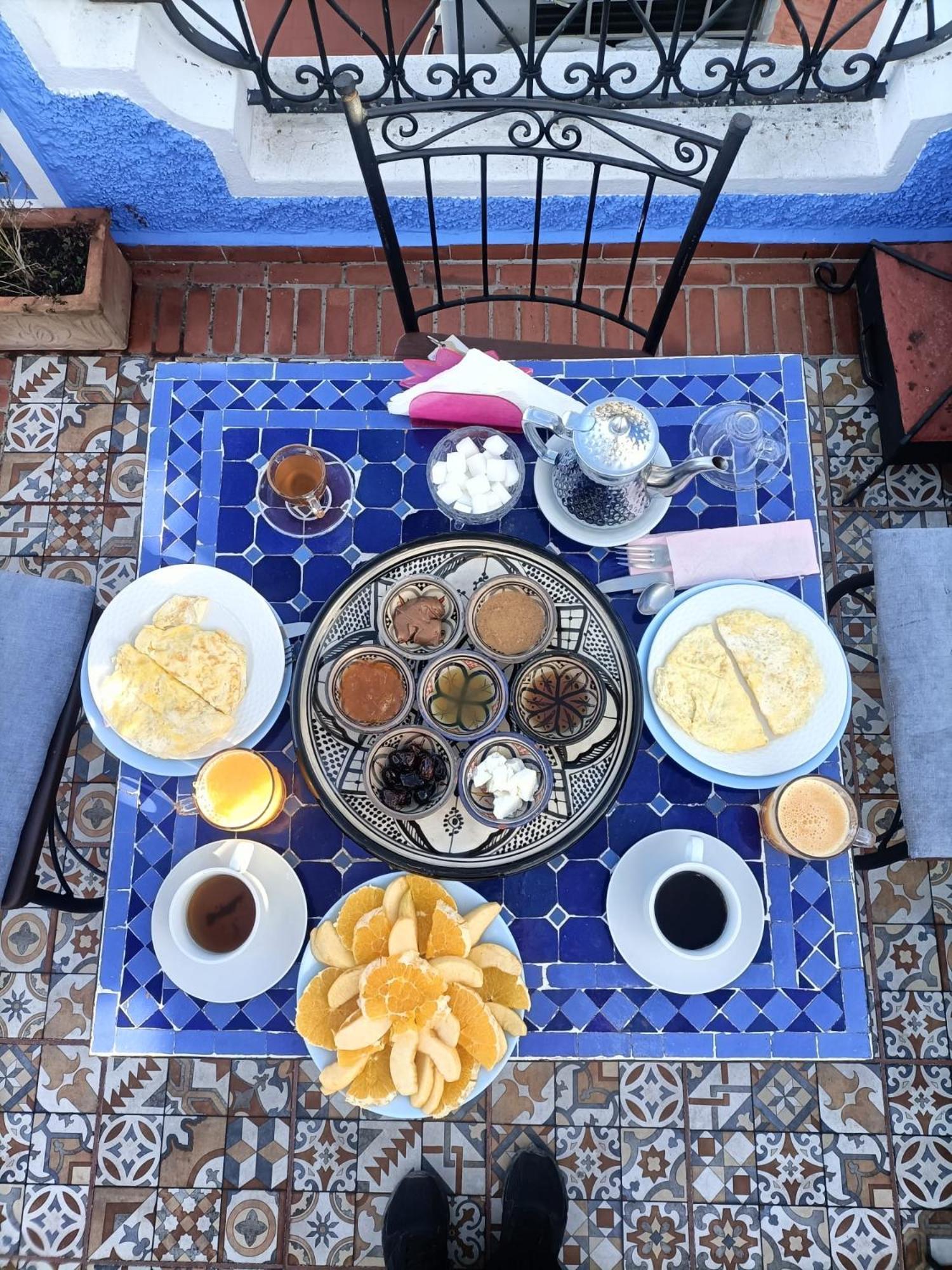 Bed and Breakfast Dar Rafik Chefchaouen Exterior foto