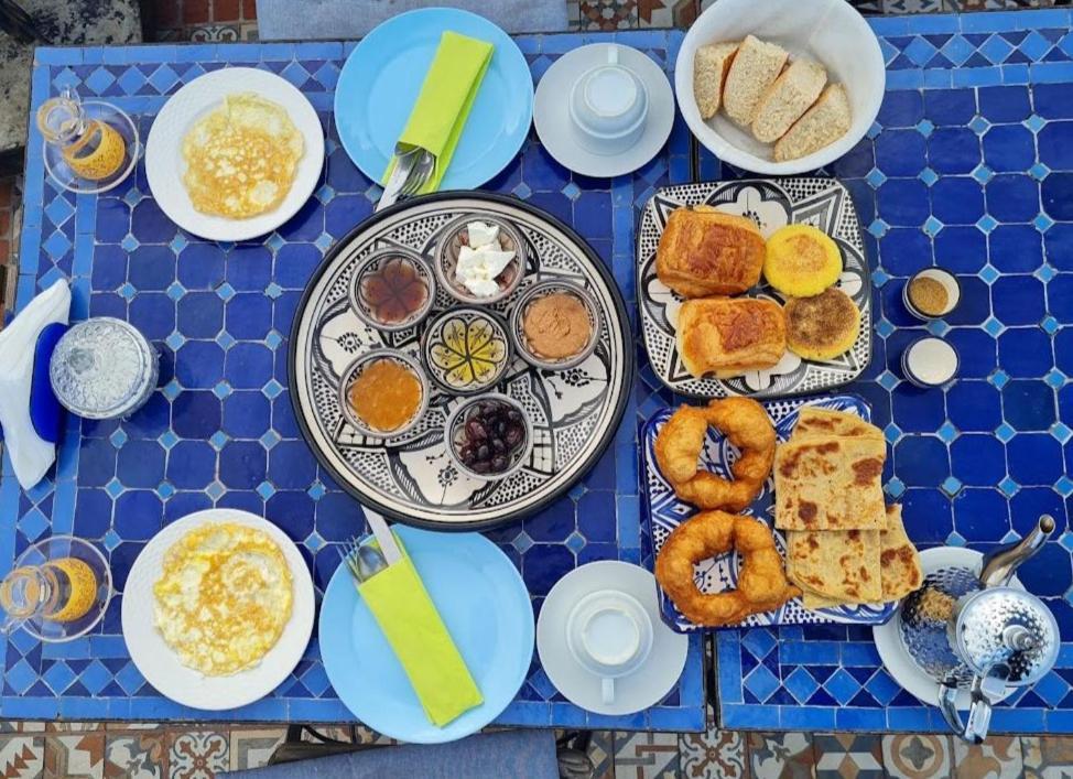 Bed and Breakfast Dar Rafik Chefchaouen Zimmer foto