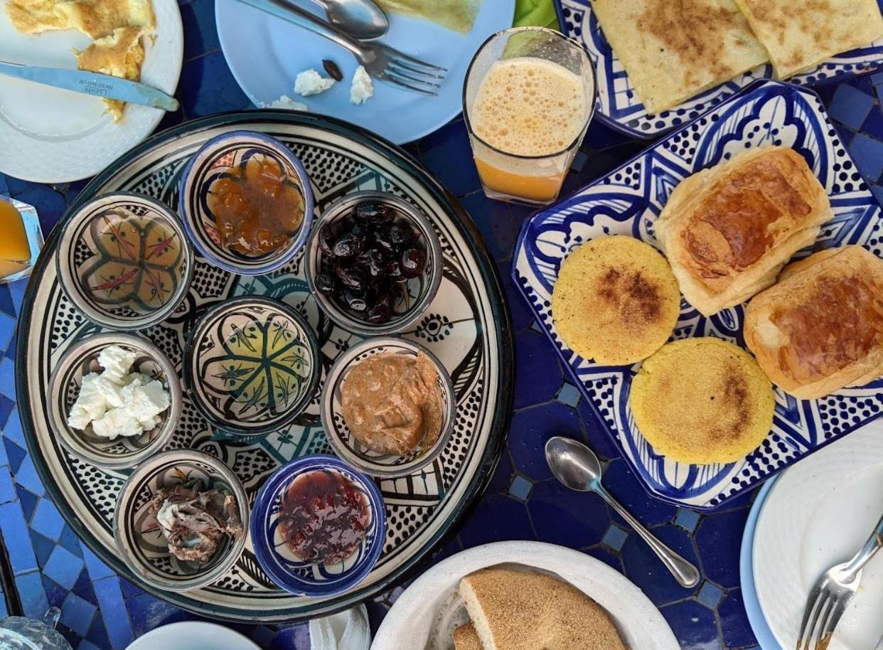 Bed and Breakfast Dar Rafik Chefchaouen Zimmer foto